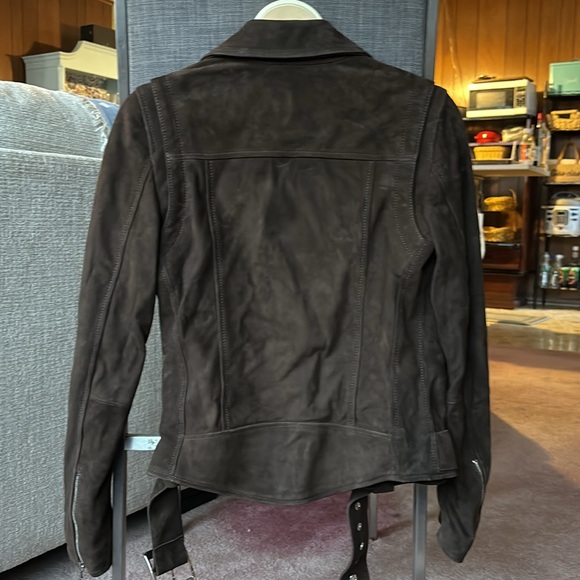 Suede biker jacket - Picture 4 of 4
